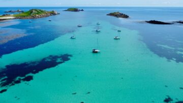 'The location is stunning, an archipelago of islands off the coast of Cornwall in the UK,' writes Dove Devereaux about the Cornish inspiration for her work. Image: Kevin Cullimore / Shutterstock.
