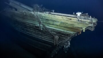 The wreck of the Endurance. Image: Falklands Maritime Heritage Trust.
