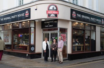 The Original Pasty House was founded almost twenty years ago with branches in Tavistock and Plymouth. Image provided by BJPR.