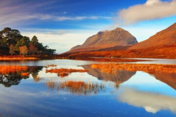 The Scottish Highlands: Loch Clair / Liathach. Image: Shutterstock.