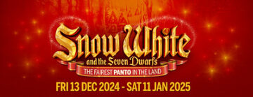 Theatre Royal Plymouth announces 2024 pantomime: Snow White and the Seven Dwarfs. Image provided courtesy of TRP.
