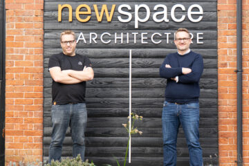 Mitch Temple, Founder of New Space Architecture and Vaughn Allington who joins New Space Architecture as an Associate Director. Photograph supplied courtesy of Dirty Martini Marketing.