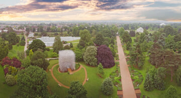 Aerial image of Kew Gardens. Image copyright: RBG Kew.