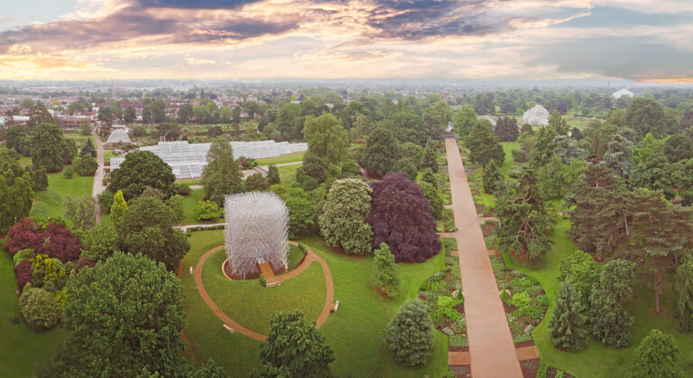 Aerial image of Kew Gardens. Image copyright: RBG Kew.