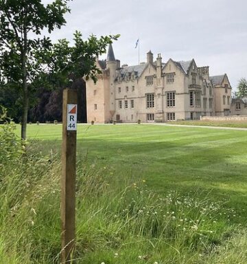 The National Trust for Scotland has launched a free photo trail and two orienteering courses at Brodie Castle in Moray. Credit: NTS Media Pics.