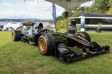 Celebration of Speed at Lympstone Manor: a dazzling display of motoring marvels. Image: Dirty Martini Marketing.