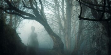 A haunted forest? Can photographs really capture the spirits of the deceased? Image: Shutterstock.