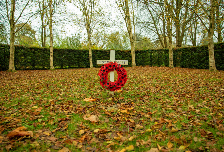 Autumn at Whipsnade Tree Cathedral, a WW1 memorial in Bedfordshire. Image: Mike Selby / National Trust Images.