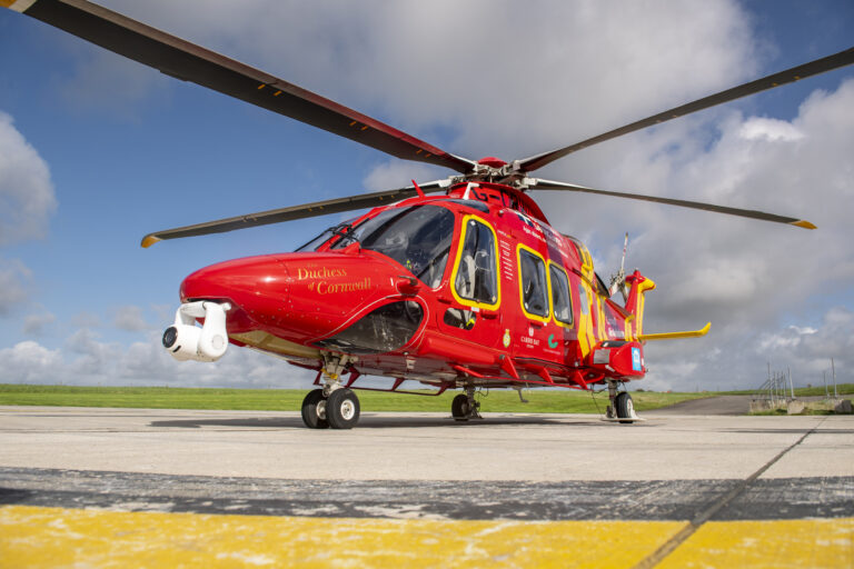 The Heli2 Appeal aims to raise £2.85 million. Image provided by Cornwall Air Ambulance.