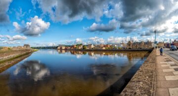 The backdrop of Barnstaple as a place for business in North Devon. Image: Luc V. de Zeeuw / Shutterstock.