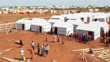 ShelterBox and the Juba Foundation are supporting people displaced by extreme weather and conflict in Somalia. Image provided by ShelterBox.