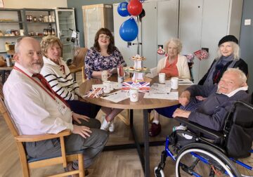 Exminster based Westbank Community Health and Care marks 80th anniversary of VE Day. Image: IF Media.