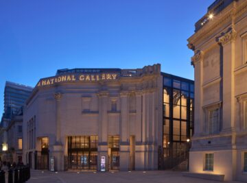 The National Gallery’s new main entrance reopens this weekend. Image: © The National Gallery London. Photography: Edmund Sumner.