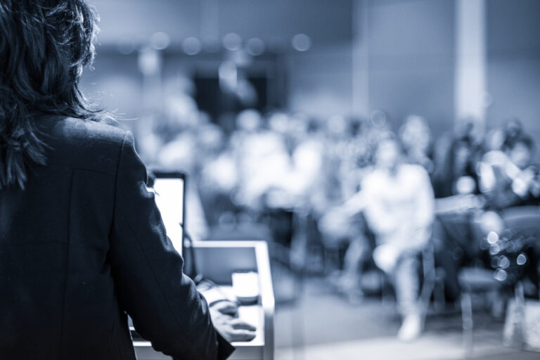 Our ability to be composed is crucial in our ability to effectively communicate our message to a wider audience. Image: Matej Kastelic / Shutterstock.