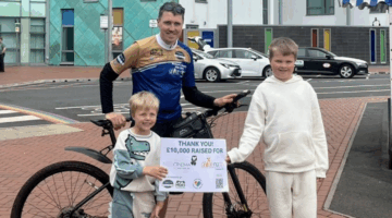 ‘I knew this year’s ride was going to be tough as it was the furthest I've cycled in a single day,' says Matthew Doak who's raised more than £10,000 for charity. Image kindly provided by Matthew Doak.