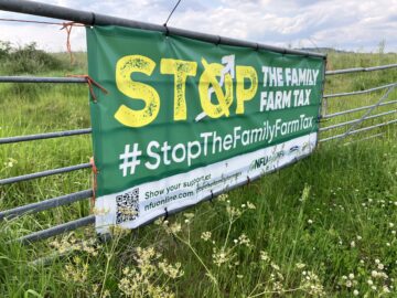 Campaigners say the inheritance tax on family farms is just one of the threat's facing Devon's countryside. Image: Sharon Goble / IF Media.