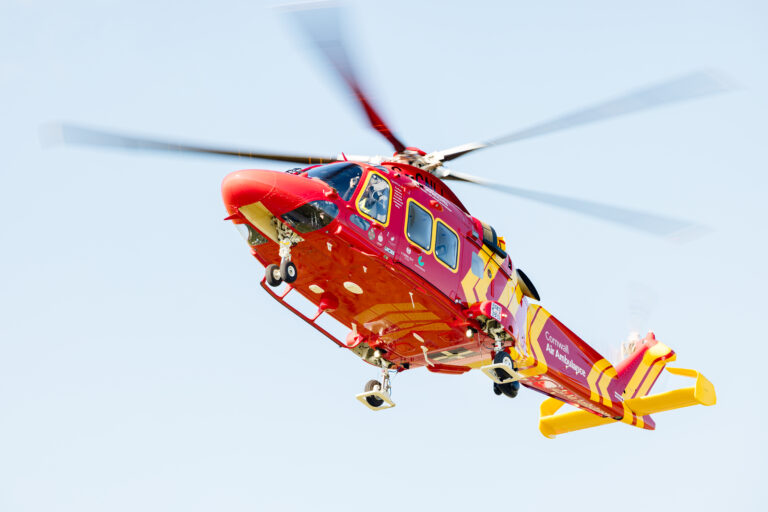 The state of the art AW169 helicopters will 'help us save many more lives for years to come,’ says Adam Smith, Unit Chief Pilot. Image: Andy Holter Photography (provided by CAA).