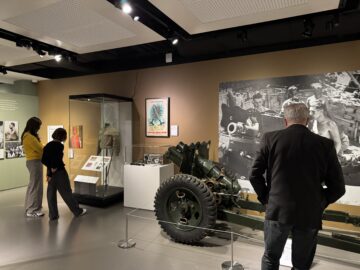 Featuring more than 180 objects, 'Beyond Burma' is the first national museum exhibition to be held in the 21st Century on the Burma Campaign. Image provided by the National Army Museum.