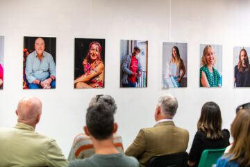 We reported on the campaign’s autumn launch which saw dozens of people in a series of striking portraits which told their powerful stories of resilience, strength and hope. Image: Matt Round.