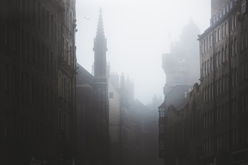 Edinburgh contains its fair share of sinister history – and ghostly stories of intrigue. Image: Stephen Bridger / Shutterstock.