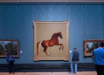 George Stubbs' Whistlejacket in The National Gallery, London. Image: Spiroview Inc / Shutterstock.
