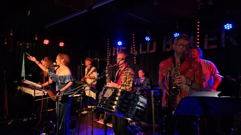 ‘The band and I really wanted to do something to raise awareness and contribute – given our connection to Jamaica and the music we play,’ says Kizamba's lead singer, Kat Carr. Image: Abi Hutchinson (provided by Kizamba)