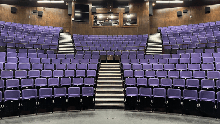 Exeter Northcott Theatre's auditorium. Image: © Ralph Whitehead.