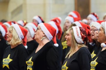 Rock Choir East Devon will restart rehearsals the week beginning January 13, 2026. Image: Sophie Parker-Rees.