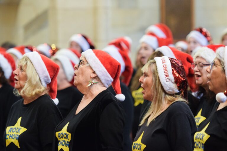 Rock Choir East Devon will restart rehearsals the week beginning January 13, 2026. Image: Sophie Parker-Rees.